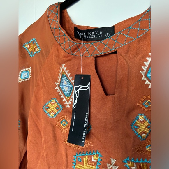 Lucky & Blessed Blouse - Picture 3 of 5